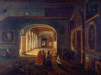 De Antesacristie van het Franciscaner Klooster